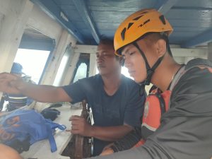 Hari kedua Pencarian ABK KM Laila, Tim SAR Gabungan Telusuri Perairan Pulau Maspari