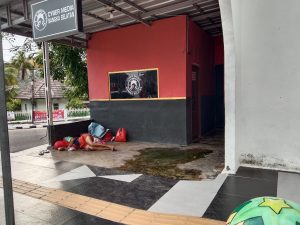 Pengunjung Mempertanyakan Keberadaan ODGJ di Markas Cyber Media Basel Toboali