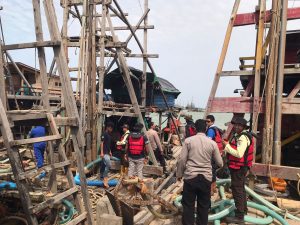 Aktivitas Tambang di Laut Sukadamai Tidak Ada APH yang Bermain