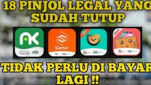 17 Pinjol Legal yang Sudah Tutup, Tidak Perlu dibayar Lagi