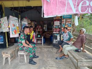 Memperkuat Kemanunggalan TNI dengan Rakyat, dalam Membangun Ketahanan Wilayah di Desa Pangkal Buluh