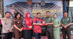 Riza-Debby Hadiri Pelepasan Jabatan Dandim 0432/Basel