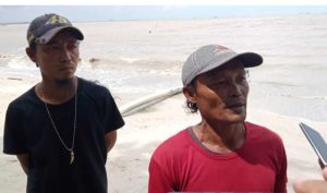 Perairan Laut Pantai Zibur Tercemar Limbah Tambak Udang, Ini yang Terparah