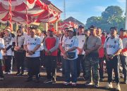 Kodim 0432/Basel Turut Berpartisipasi Peringatan HUT Ke-78 Bhayangkara 