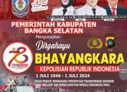 Pemkab Basel Mengucapkan Dirgahayu HUT Bhayangkara Ke-78