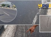 Proyek Slurry Seal Type II Jalan Sudirman Belitung, Hasil Mutu Diragukan