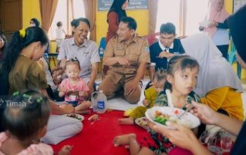 Generasi Emas Bebas Stunting, PT Timah Tbk Hadirkan Program Kemunting di Lingkar Tambang
