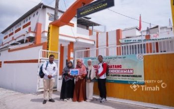 PT TIMAH Tbk Serahkan Bantuan Pembangunan Masjid Yayasan Khodijah Center Madani