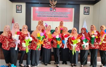 DWP Bangka Selatan Gelar Pelatihan Kerajinan Flower Balloon Bouquet Tingkatkan Ekonomi Keluarga