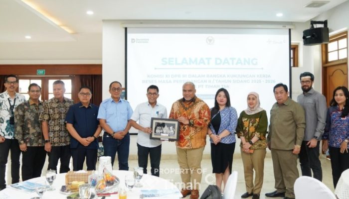 Kunjungan Komisi XI DPR RI ke PT TIMAH Tbk, Bahas Peran Strategis SDA bagi Kesejahteraan Masyarakat