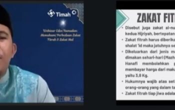 PT TIMAH Gelar Webinar Zakat, Dorong Semangat Berbagi dan Bantu Sesama di Bulan Ramadhan