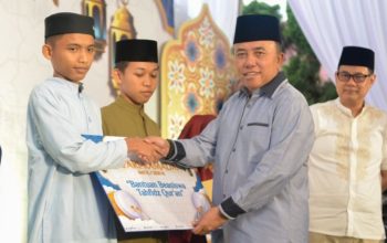 Santri Tahfiz di Toboali: BAHAGIA Terima Bantuan Pendidikan dari PT TIMAH