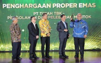 Komitmen Pengelolaan Lingkungan Hidup Berkelanjutan, PT TIMAH Raih Proper Emas