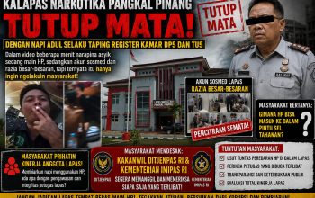 KALAPAS Narkotika Pangkalpinang Disorot, Video Napi Main HP dalam Sel Viral
