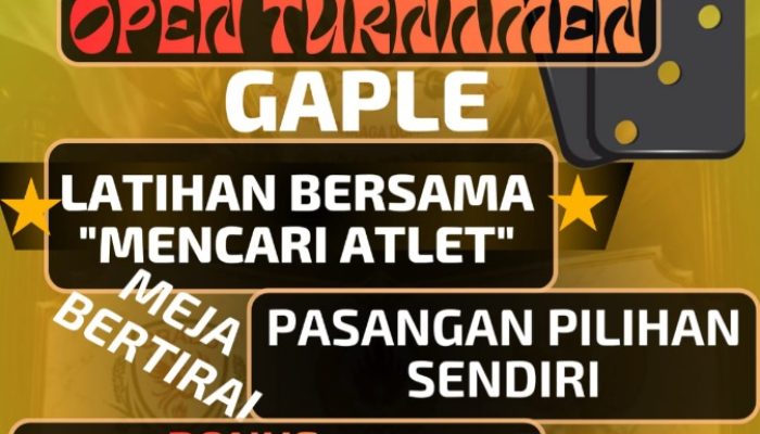 Ketua Pemuda Pancasila Hendri Chandra Buka Turnamen GAPLE 2026, Siap Digelar di Bangka Selatan