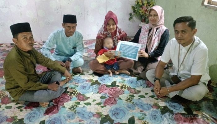 Bantu Perjuangan Bayi Penderita Jantung Bocor, PT TIMAH Hadir Berikan Biaya Pengobatan