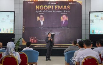 Tingkatkan Literasi Finansial, PT TIMAH Gelar Sosialisasi Investasi Emas Bersama Bank Syariah Indonesia