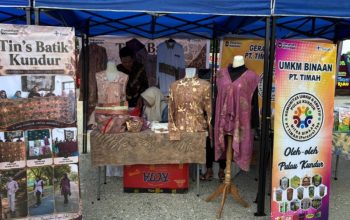 Promosikan Produk UMKM, PT TIMAH Boyong Mitra Binaan ke Bazar UMKM Soft Opening Mal Pelayanan Publik Kabupaten Karimun