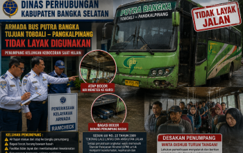 Dishub Basel Segera Periksa Bus Diduga Tak Layak Jalan, Keluhan Penumpang Jadi Sorotan