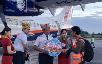 Wings Air Resmi Buka Penerbangan Rute Pangkalpinang – Batam (PP) Bertepatan dengan Festival Pasir Padi Kota Pangkalpinang