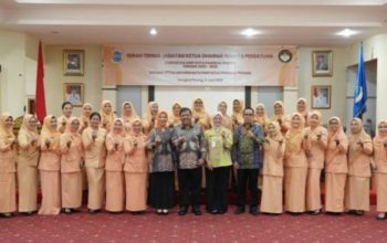 DWP Kota Pangkalpinang Gelar Serah Terima Jabatan Ketua