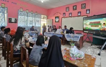 PT TIMAH Bersama Dinas Lingkungan Hidup Kabupaten Bangka Barat Dorong Pelajar Kelola Sampah Plastik Secara Kreatif