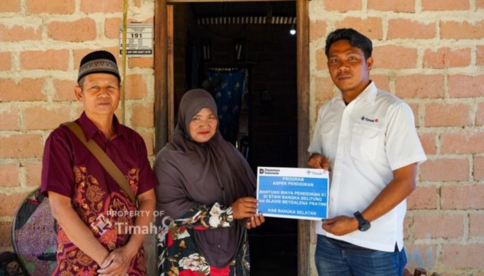 Nyaris Putus Kuliah karena Biaya, Mahasiswi di Bangka Selatan Dapat Bantuan Pendidikan dari PT TIMAH
