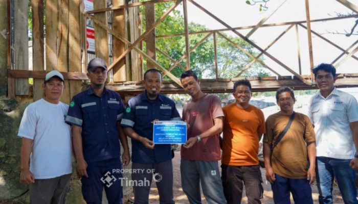 Dorong Wisata Pesisir, PT TIMAH:  Bantu Bangun Jembatan Permudah Akses Melaut Nelayan Batu Kodok