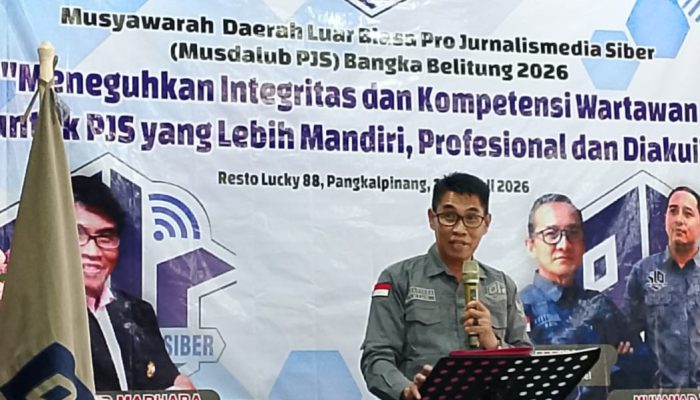 Agus Eko Nahkodai PJS Bangka Belitung Secara Aklamasi, Rikky Fermana Siap Melaju ke DPP PJS