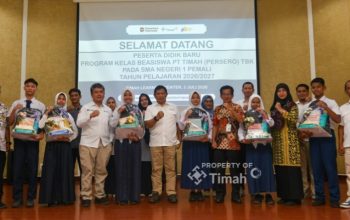 PT TIMAH Gelar Serah Terima Program Kelas Beasiswa, 36 Siswa Resmi Awali Perjalanan Meraih Cita-Cita