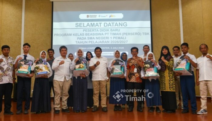 PT TIMAH Gelar Serah Terima Program Kelas Beasiswa, 36 Siswa Resmi Awali Perjalanan Meraih Cita-Cita