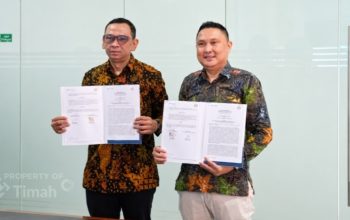 PT TIMAH Teken MOU dengan PT Dok, Perkapalan Air Kantung dan PT Pelindo