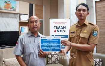 PT TIMAH Renovasi Posyandu Berok untuk Meningkatkan Layanan Kesehatan Desa
