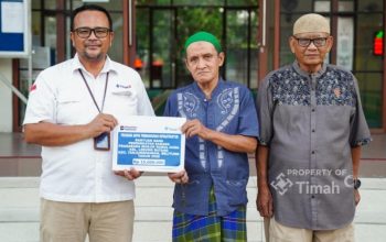 PT TIMAH Bantu Pengembangan Masjid Nurul Huda di Belitung