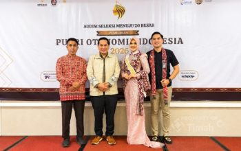PT TIMAH Dukung Pengembangan Generasi Muda, Putri Babar Raih Gelar Duta Wastra 2026