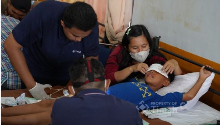 84 Anak Antusias, Ikuti Khitanan Massal yang Digelar PT TIMAH
