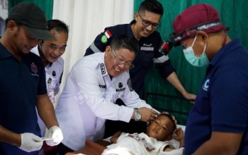 108 Anak Bangka Tengah Ikuti Khitanan Gratis Bulan Bakti HUT ke-50 PT TIMAH