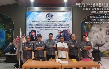 Musdalub PJS Babel Berlangsung Sukses, Agus Eko Terpilih Secara Aklamasi Pimpin DPD PJS Babel Periode 2026–2027