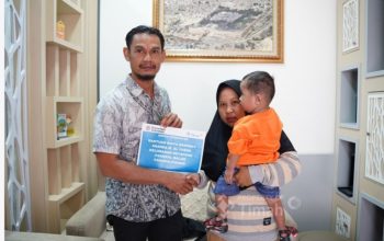 PT TIMAH Ulurkan Bantuan untuk Ringankan Biaya Pengobatan Bayi di Pangkalpinang
